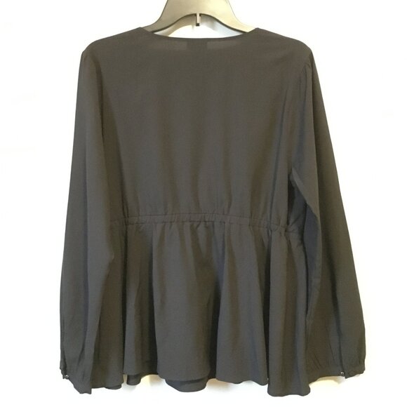 Torrid Lacy V-Neck Gothic Babydoll Blouse - Picture 4 of 16